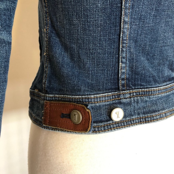 Like-New Classic Pilcro/Anthropologie Jean Jacket - Picture 10 of 13